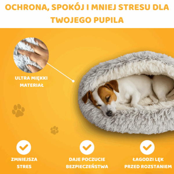 LEGUŚ - legowisko, które naprawdę wycisza Twojego pupila